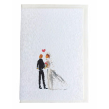 2018 полный цвет креативный дизайн элегантный сложенный свадебный пригласительный билет, ручной работы уникальное свадебное приглашение бумажная карточка